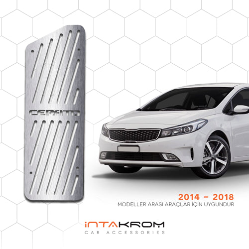 Kia Cerato Krom Ayak Dinlendirme Pedalı - 2014 - 2019