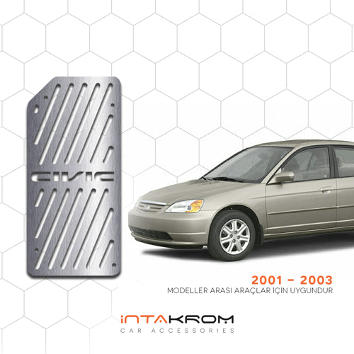 Honda Civic Krom Ayak Dinlendirme Pedalı 2001 - 2003