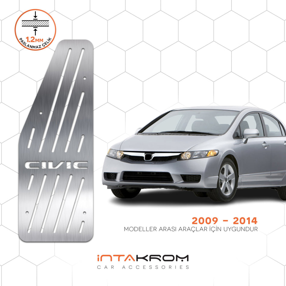 Honda Civic Krom Ayak Dinlendirme Pedalı 2009 - 2014