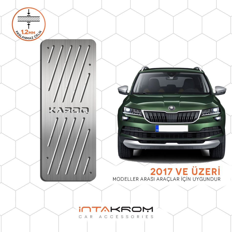 Skoda Karoq Krom Ayak Dinlendirme Pedalı - 2018 ve Üzeri