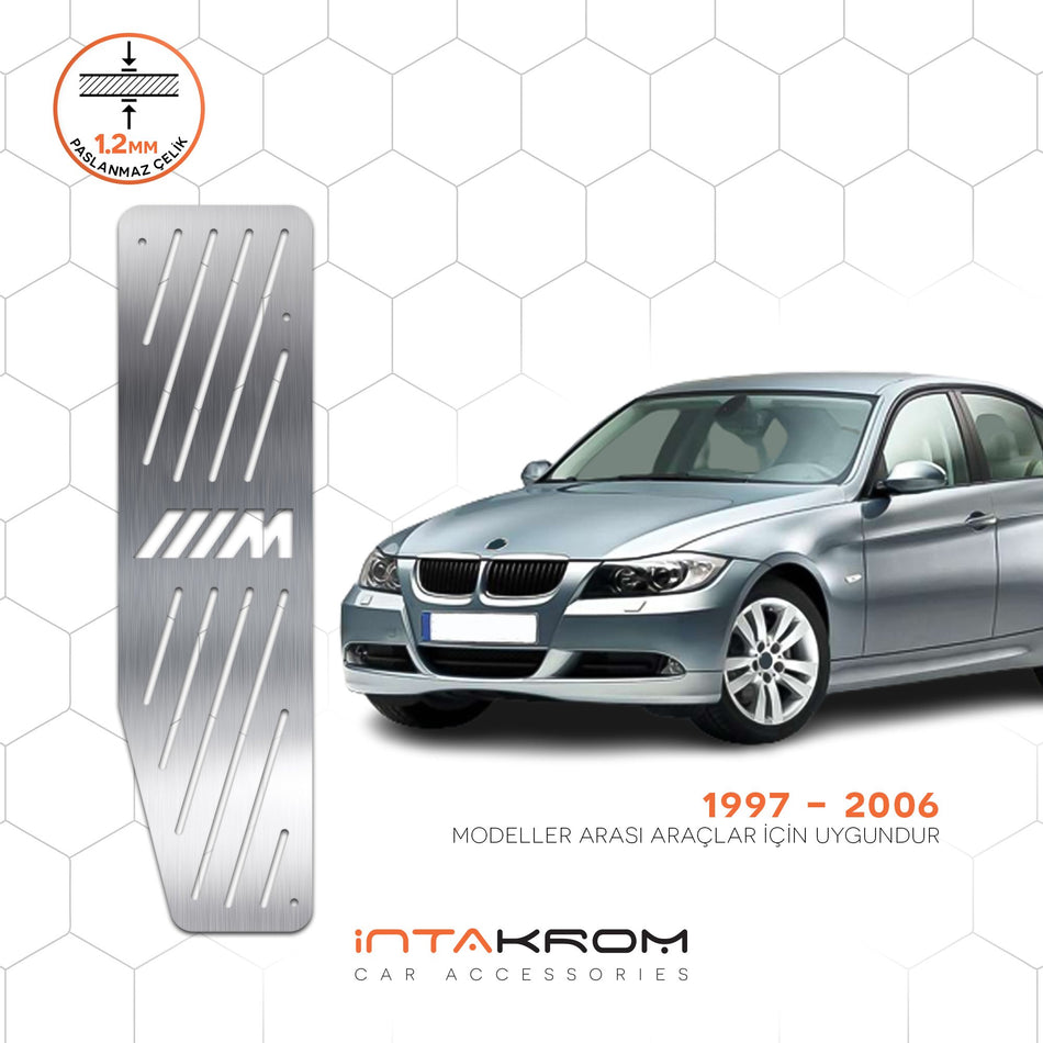 BMW 3 Seri E46 Krom Ayak Dinlendirme Pedalı 1997-2006