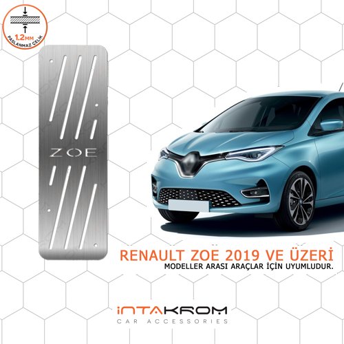 Renault Zoe Krom Ayak Dinlendirme Pedalı 2019 Ve Üzeri