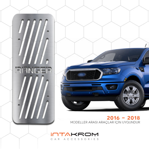 Ford Ranger Krom Ayak Dinlendirme Pedalı - 2016 - 2018