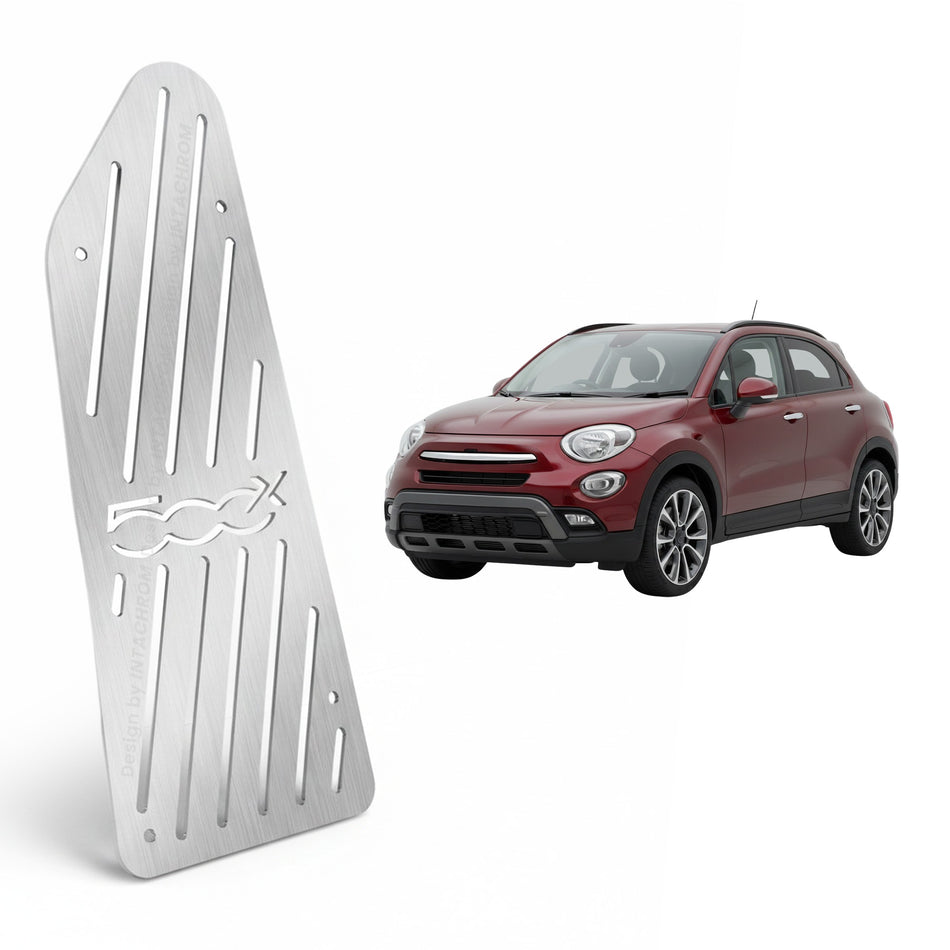 Fiat 500 X 2014-2024 334 Uyumlu Krom Ayak Dinlendirme Pedalı