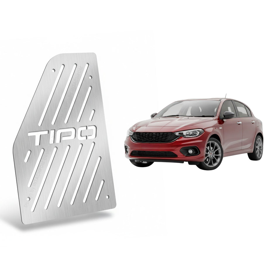 Fiat Tipo 2015-2025 356 Uyumlu Krom Ayak Dinlendirme Pedalı