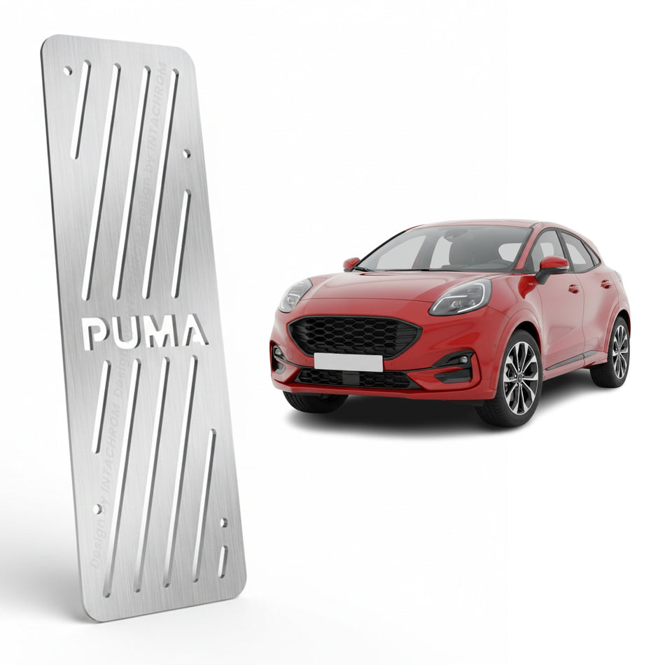 Ford Puma 2019-2026 Uyumlu Krom Ayak Dinlendirme Pedalı
