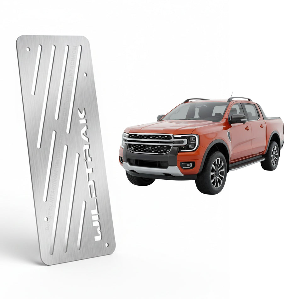 Ford Ranger Wildtrak 2022-2026 T6 Uyumlu Krom Ayak Dinlendirme Pedalı