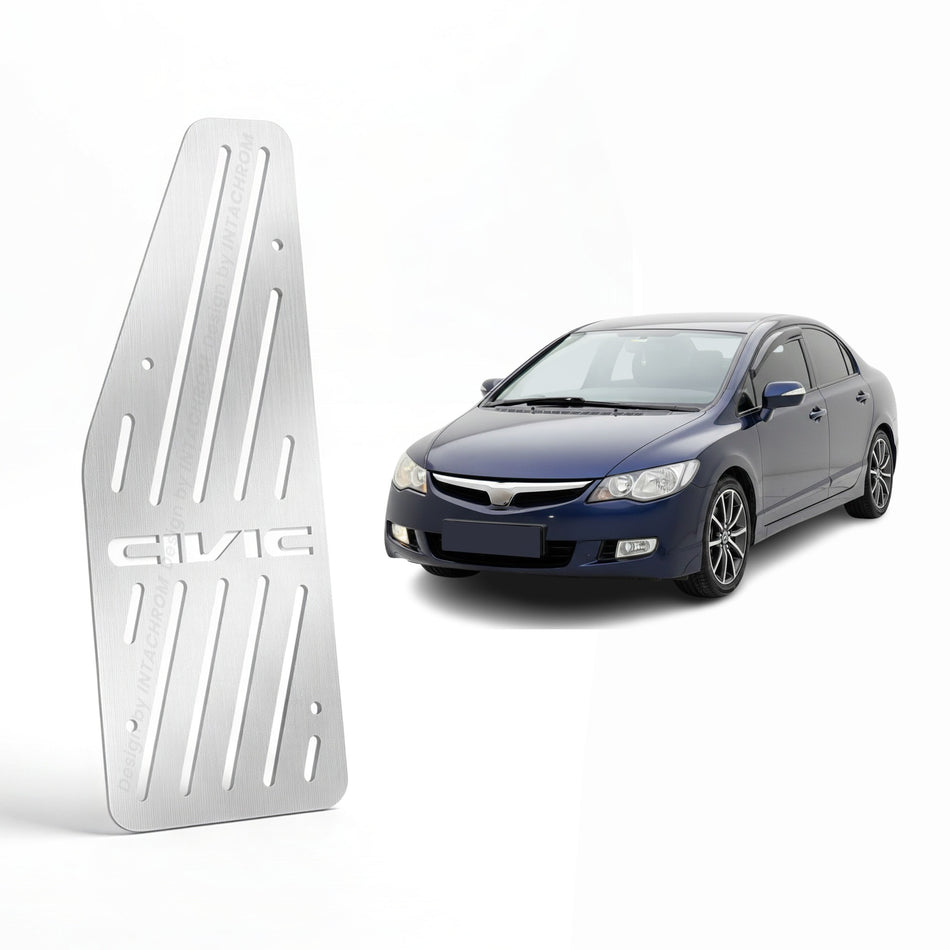 Honda Civic 2006-2012 Gen8 Uyumlu Krom Ayak Dinlendirme Pedalı