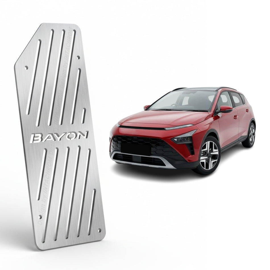Hyundai Bayon 2021-2026 BC3 CUV Uyumlu Krom Ayak Dinlendirme Pedalı