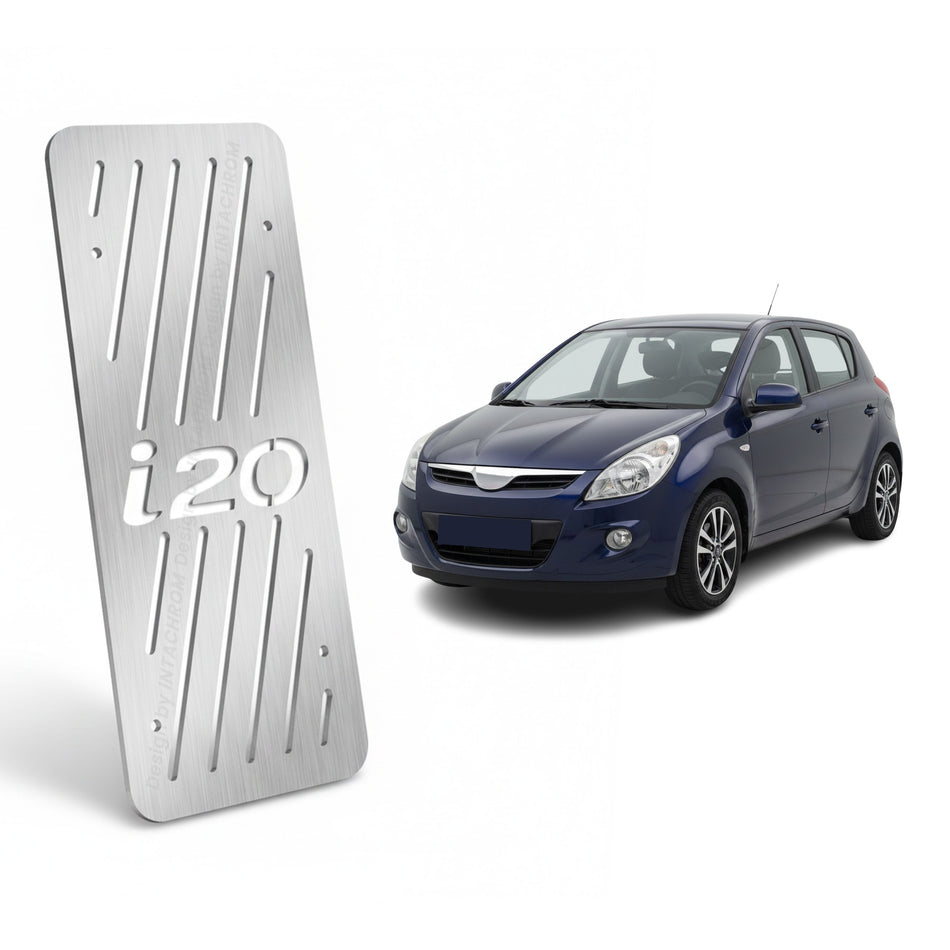 Hyundai i20 2008-2014 PB Uyumlu Krom Ayak Dinlendirme Pedalı