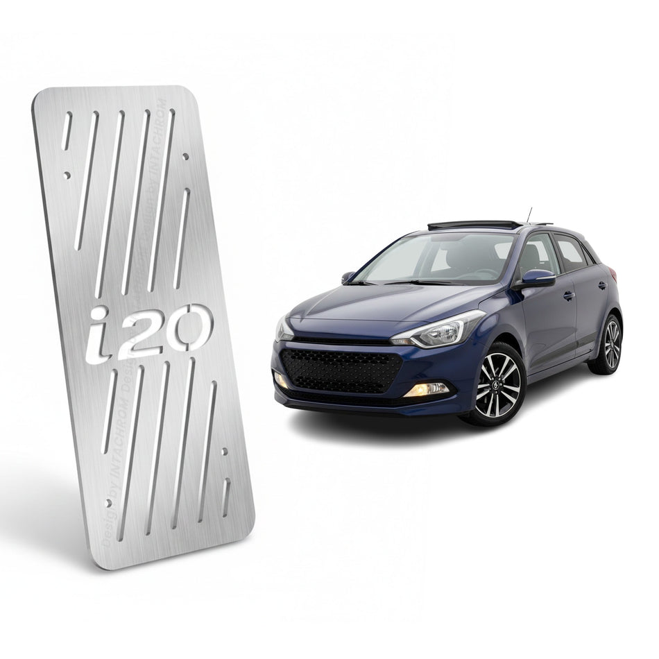 Hyundai i20 2014-2020 GB Uyumlu Krom Ayak Dinlendirme Pedalı