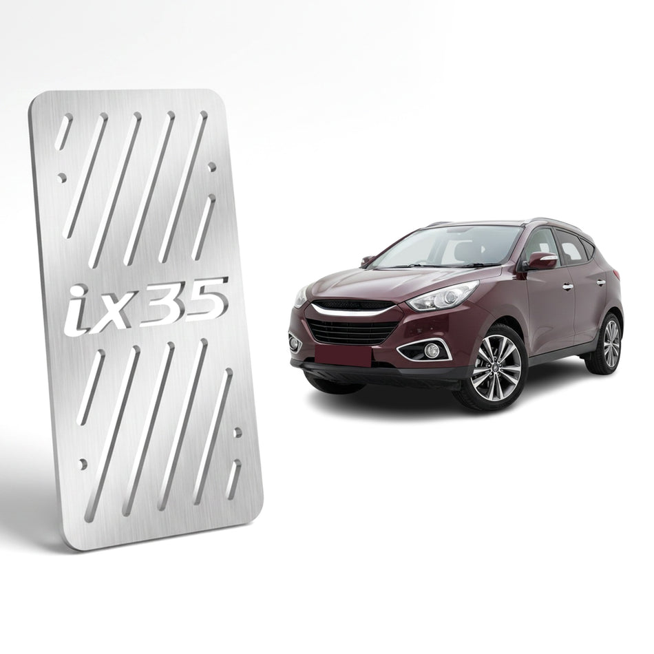 Hyundai ix35 2010-2016 LM Uyumlu Krom Ayak Dinlendirme Pedalı