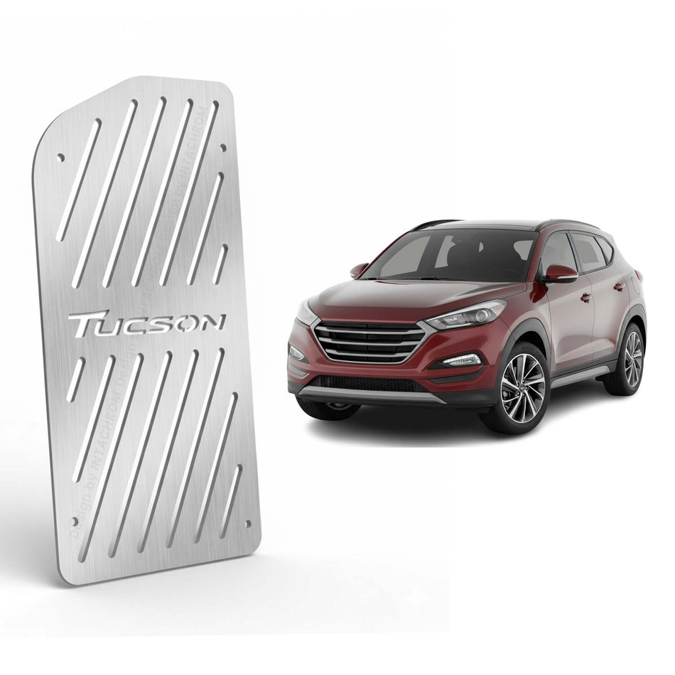 Hyundai Tucson 2015-2020 TL Uyumlu Krom Ayak Dinlendirme Pedalı