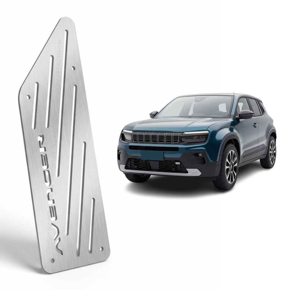 Jeep Avenger 2023-2026 Uyumlu Krom Ayak Dinlendirme Pedalı