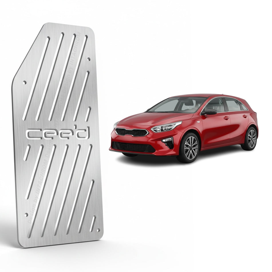 Kia Ceed 2018-2026 CD Uyumlu Krom Ayak Dinlendirme Pedalı