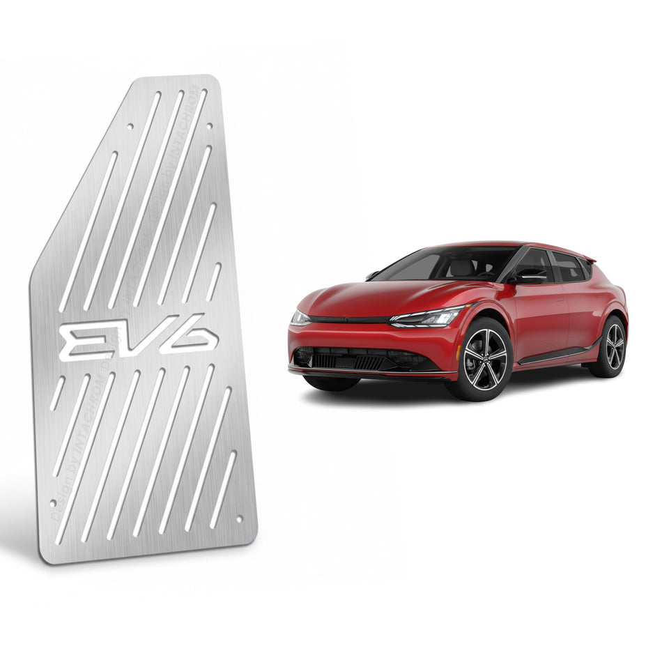 Kia EV6 2021-2026 CV Uyumlu Krom Ayak Dinlendirme Pedalı