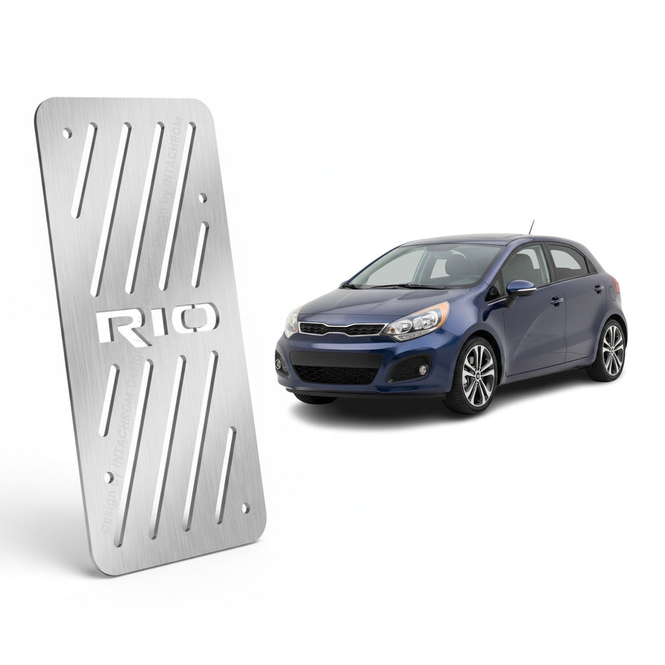 Kia Rio 2011-2017 UB Uyumlu Krom Ayak Dinlendirme Pedalı