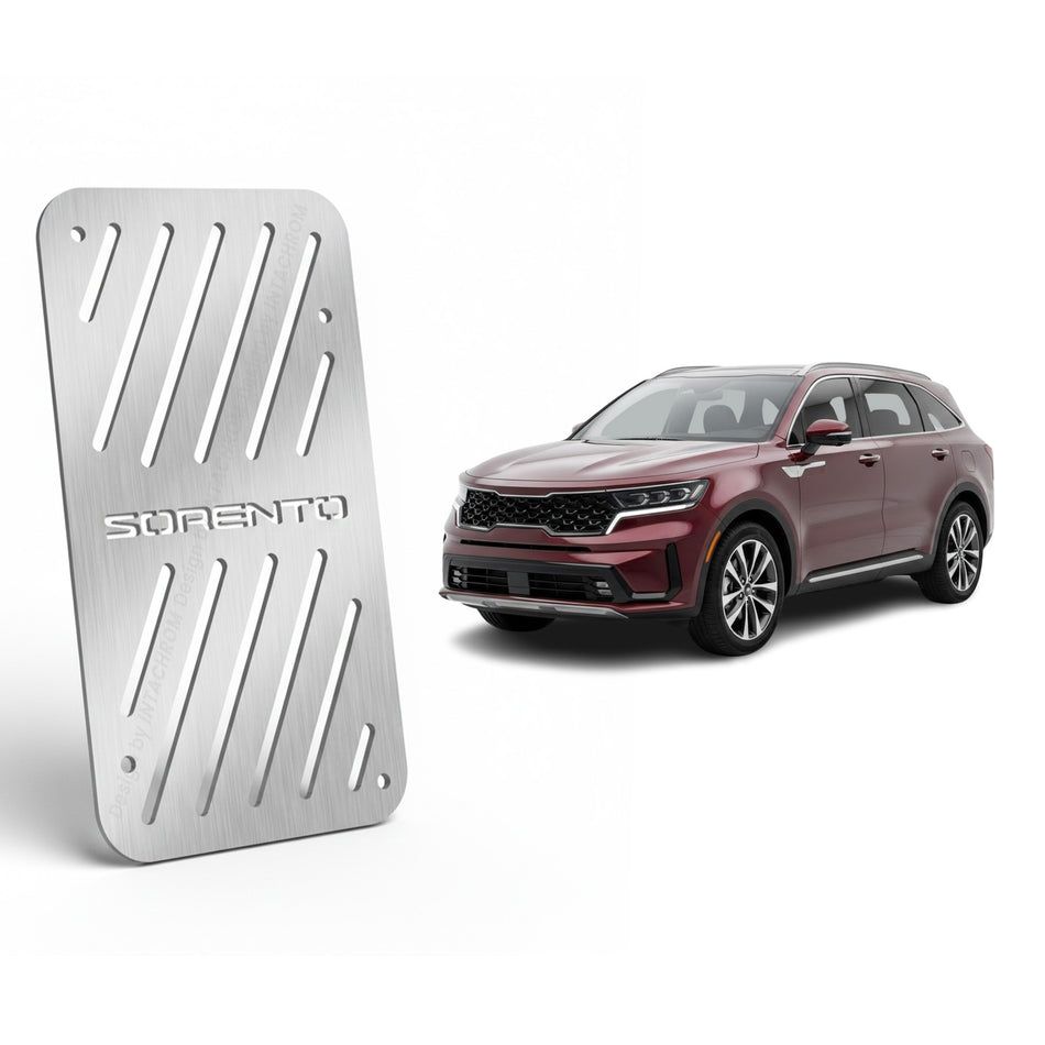 Kia Sorento 2020-2026 MQ4 Uyumlu Krom Ayak Dinlendirme Pedalı