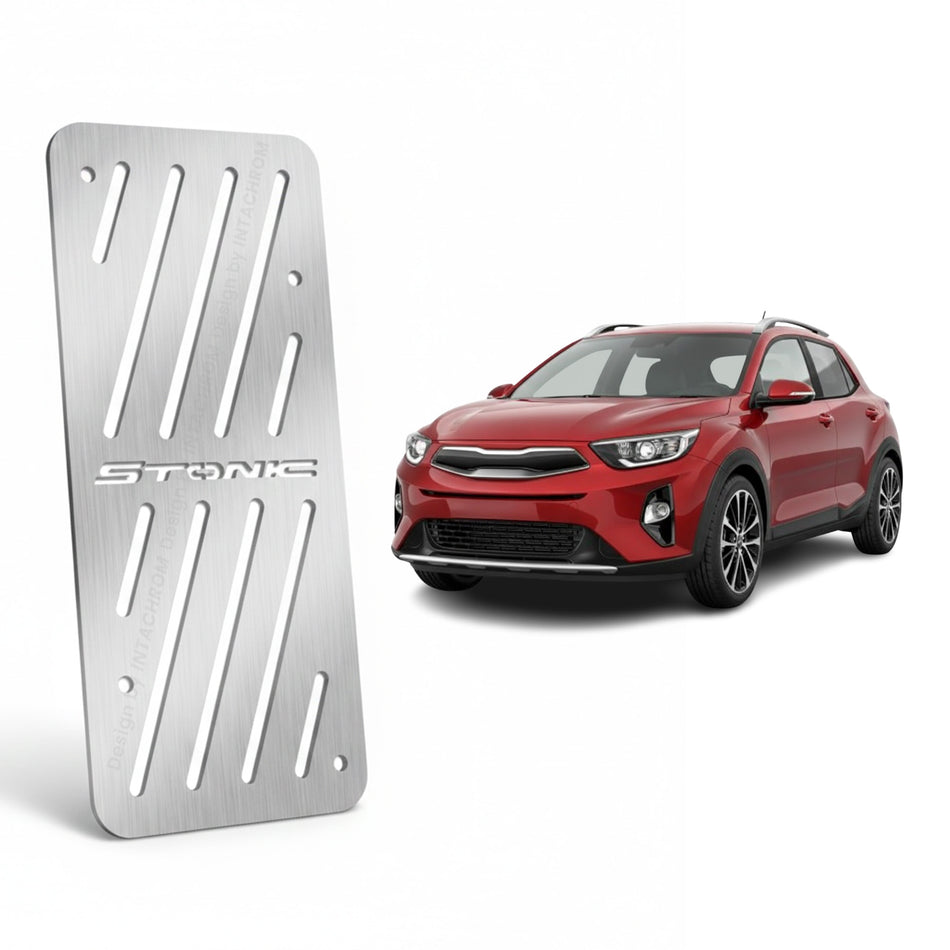 Kia Stonic 2017-2026 YB-CUV Uyumlu Krom Ayak Dinlendirme Pedalı