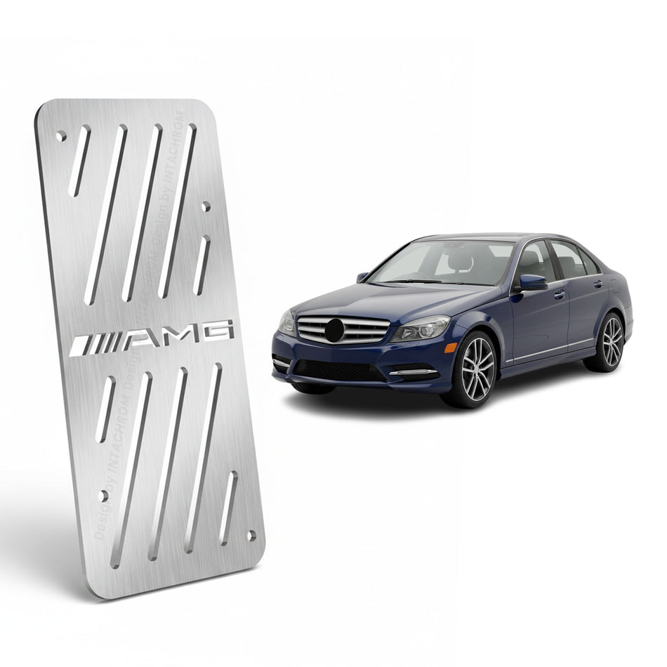 Mercedes C Series 2007-2014 W204 Uyumlu Krom Ayak Dinlendirme Pedalı