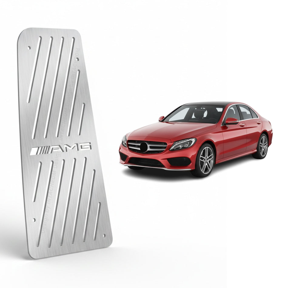 Mercedes C Series 2014-2021 W205 Uyumlu Krom Ayak Dinlendirme Pedalı