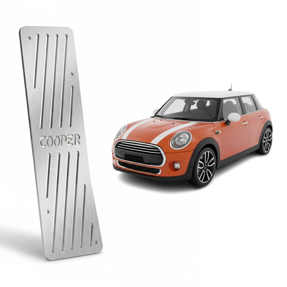 Mini Cooper 2013-2023 F55-56-57 Uyumlu Krom Ayak Dinlendirme Pedalı