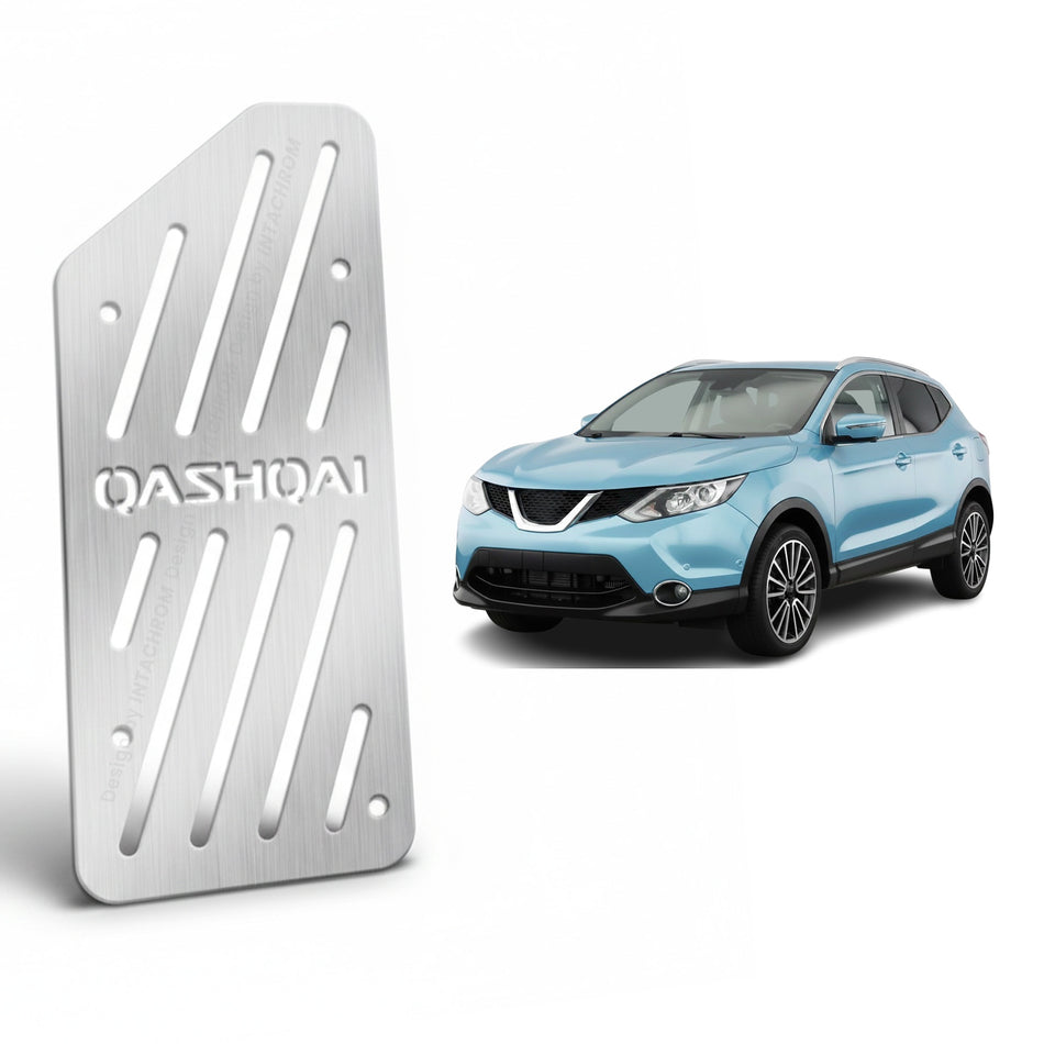 Nissan Qashqai 2013-2024 J11 Uyumlu Krom Ayak Dinlendirme Pedalı