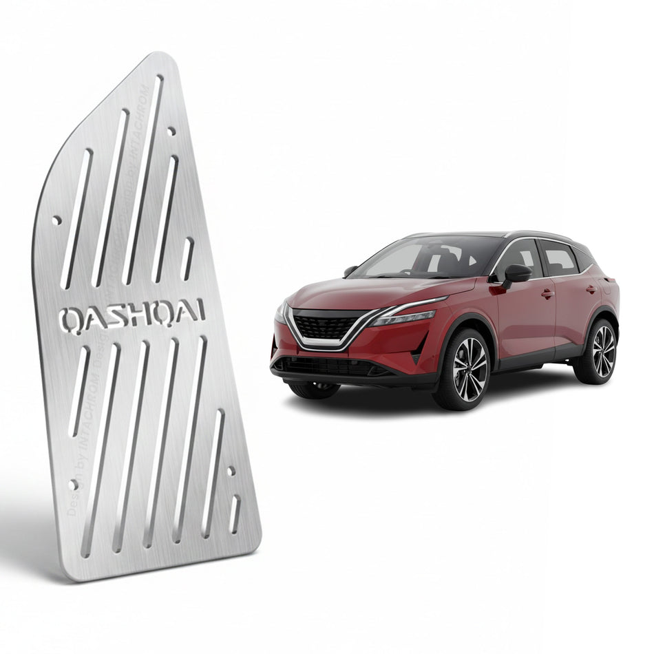 Nissan Qashqai 2021-2026 J12 Uyumlu Krom Ayak Dinlendirme Pedalı