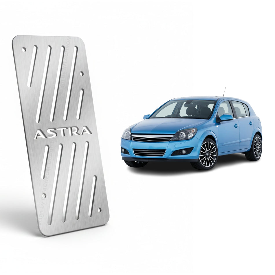 Opel Astra H 2004-2014 A04 Uyumlu Krom Ayak Dinlendirme Pedalı