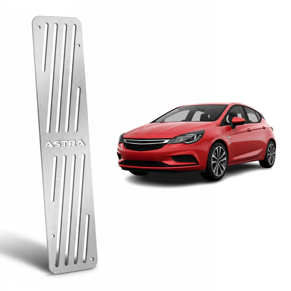 Opel Astra K 2015-2021 B15 Uyumlu Krom Ayak Dinlendirme Pedalı