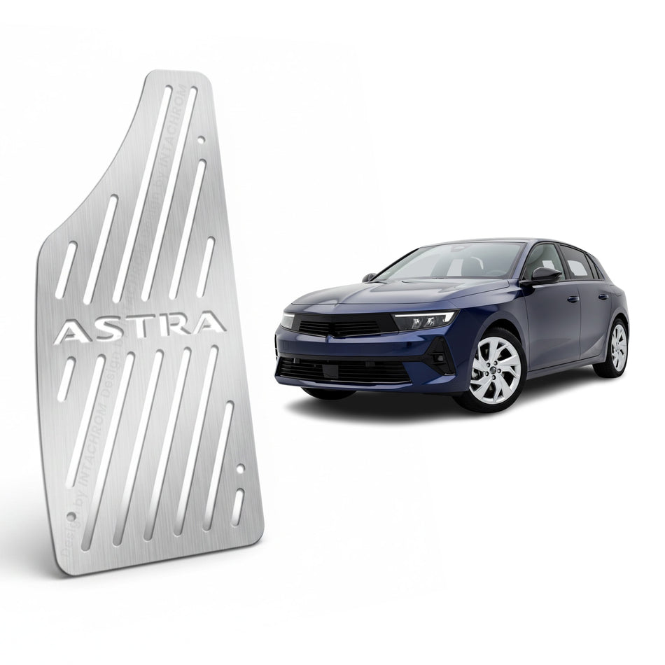 Opel Astra L 2021-2026 CO2 Uyumlu Krom Ayak Dinlendirme Pedalı