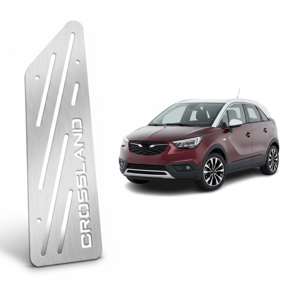 Opel Crossland 2017-2024 PF1 Uyumlu Krom Ayak Dinlendirme Pedalı