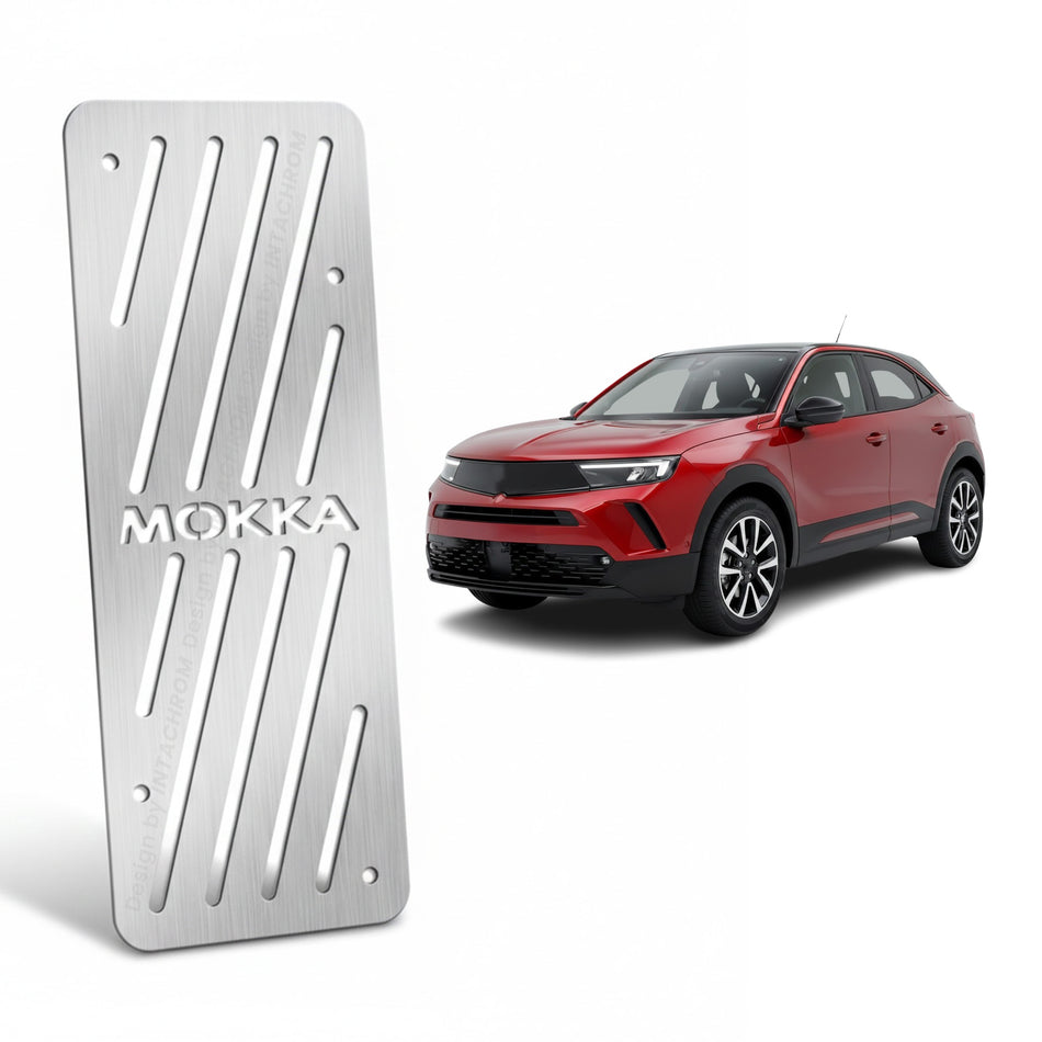 Opel Mokka 2021-2026 P2QO Uyumlu Krom Ayak Dinlendirme Pedalı