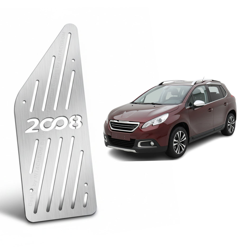 Peugeot 2008 2013-2019 A94 Uyumlu Krom Ayak Dinlendirme Pedalı