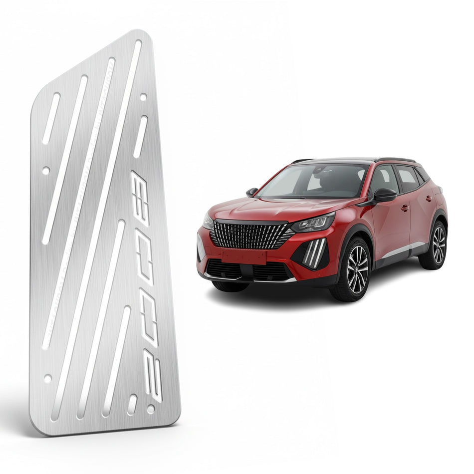 Peugeot 2008 2019-2026 P24 Uyumlu Krom Ayak Dinlendirme Pedalı