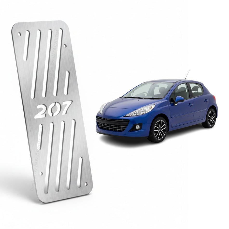 Peugeot 207 2006-2015 HB-SW Uyumlu Krom Ayak Dinlendirme Pedalı