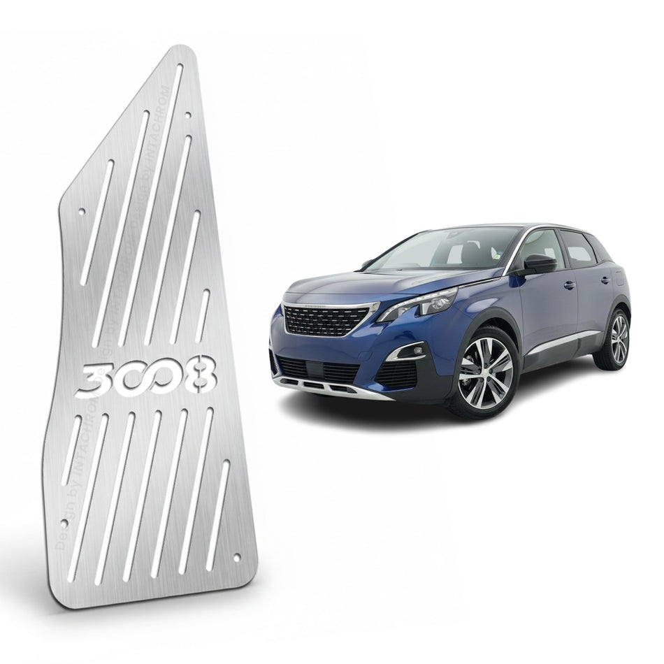 Peugeot 3008 2016-2024 P84 Uyumlu Krom Ayak Dinlendirme Pedalı