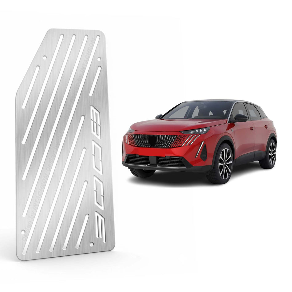 Peugeot 3008 2024-2026 P64 Uyumlu Krom Ayak Dinlendirme Pedalı