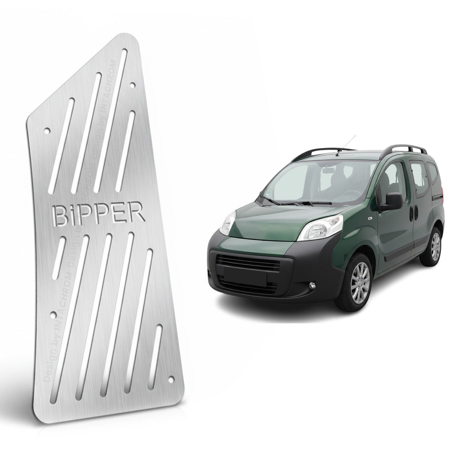 Peugeot Bipper 2006-2018 MPV Uyumlu Krom Ayak Dinlendirme Pedalı