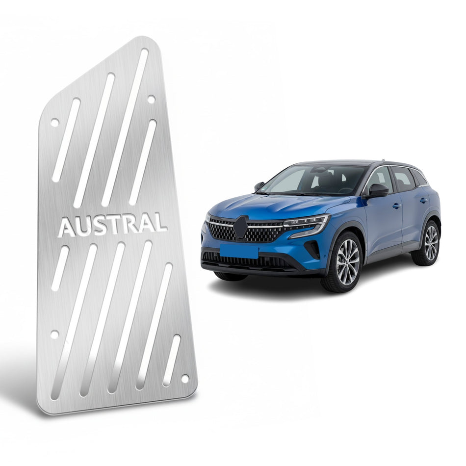 Renault Austral 2022-2026 HHN Uyumlu Krom Ayak Dinlendirme Pedalı