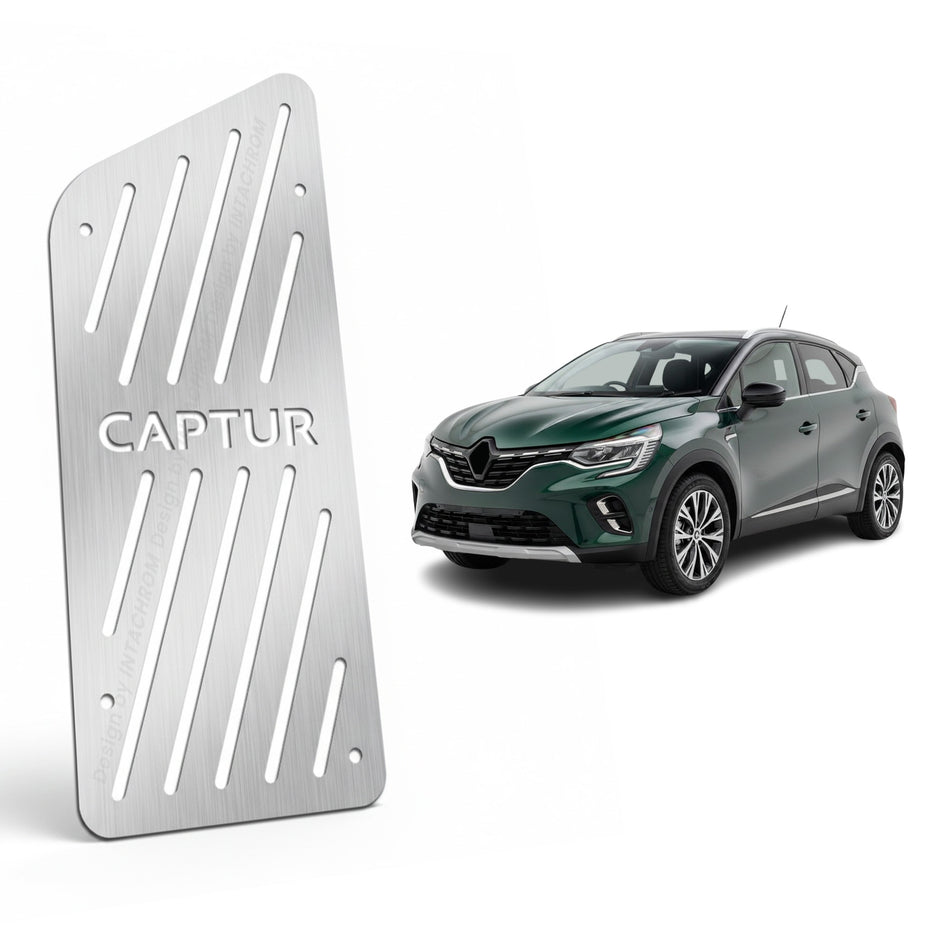 Renault Captur 2019-2026 JB-JE Uyumlu Krom Ayak Dinlendirme Pedalı
