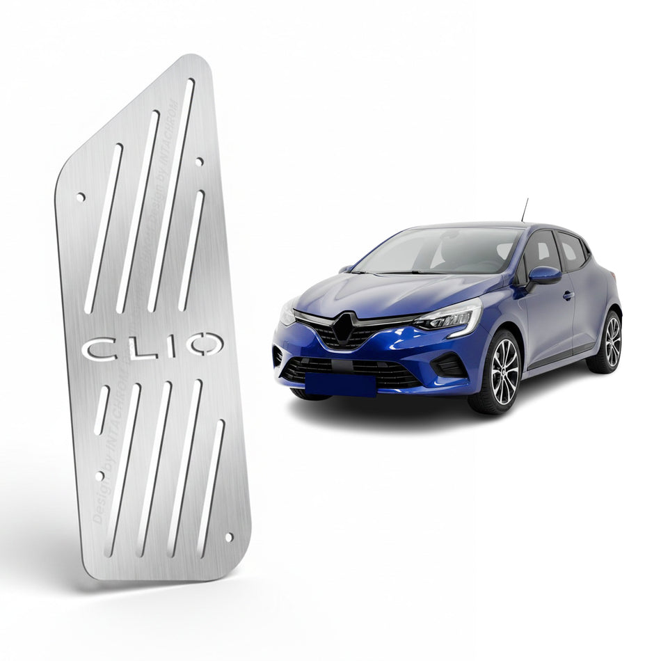 Renault Clio 2019-2025 BJA Uyumlu Krom Ayak Dinlendirme Pedalı
