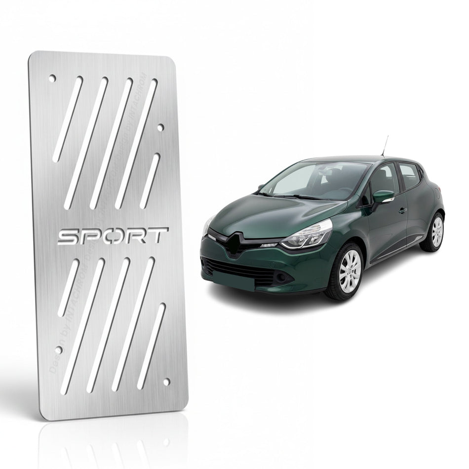 Renault Clio Sport 2012-2019 X98 Uyumlu Krom Ayak Dinlendirme Pedalı