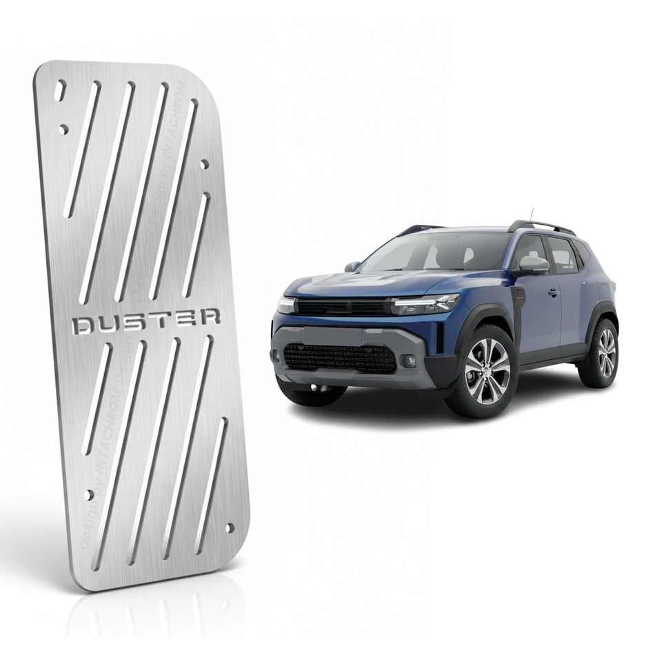 Renault Duster 2023-2026 CMF-8 Uyumlu Krom Ayak Dinlendirme Pedalı