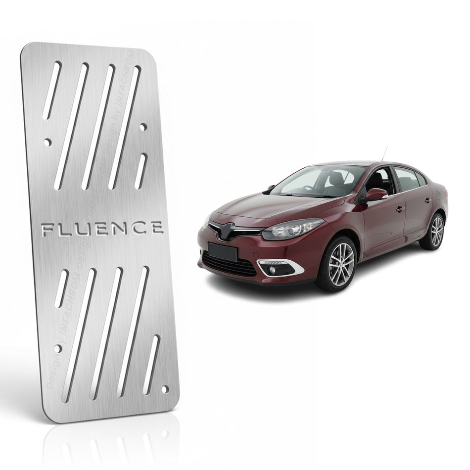 Renault Fluence 2009-2016 X38 Uyumlu Krom Ayak Dinlendirme Pedalı