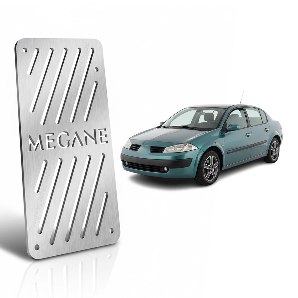 Renault Megane 2 2002-2010 X84 Uyumlu Krom Ayak Dinlendirme Pedalı