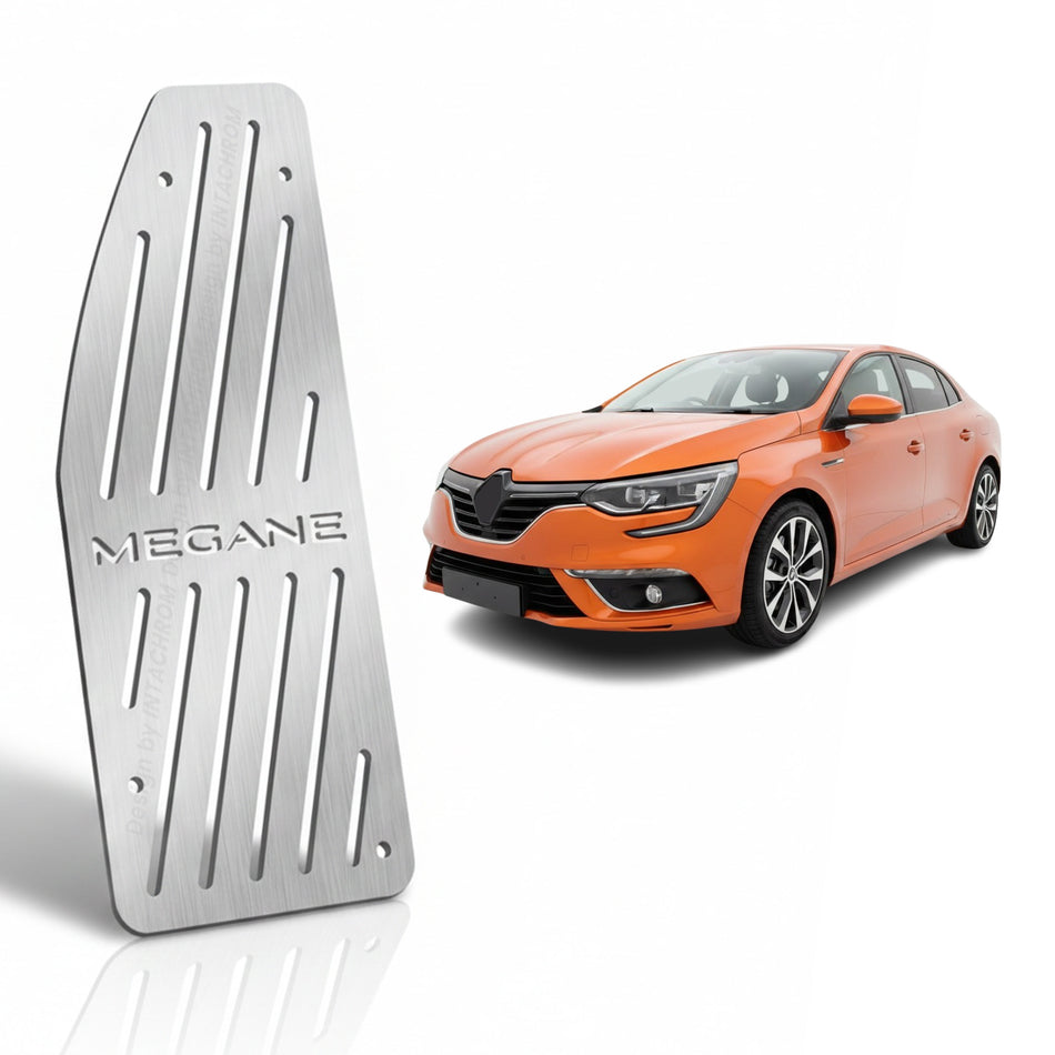 Renault Megane 4 2016-2025 XFB Uyumlu Krom Ayak Dinlendirme Pedalı