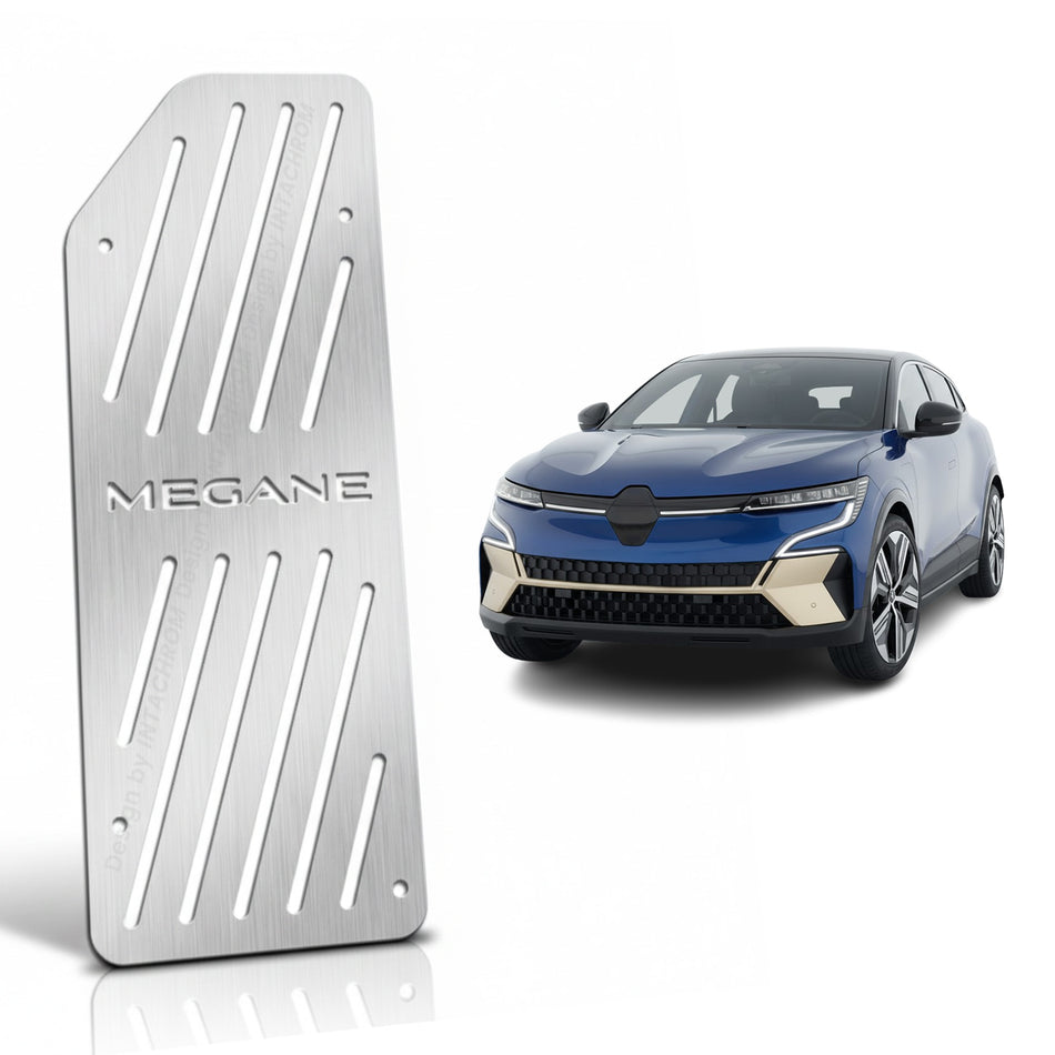 Renault Megane E-Tech 2022-2026 SUV Uyumlu Krom Ayak Dinlendirme Pedalı