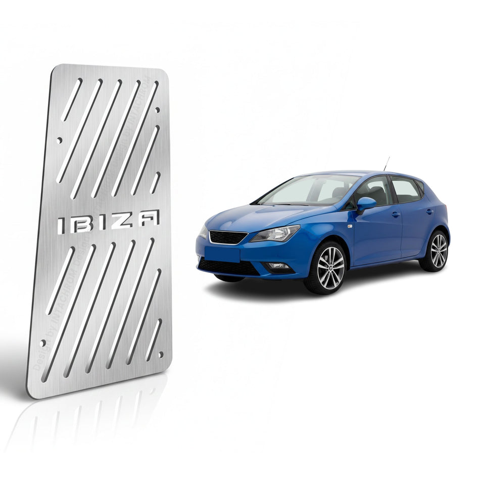 Seat İbiza 2008-2019 6J Uyumlu Krom Ayak Dinlendirme Pedalı