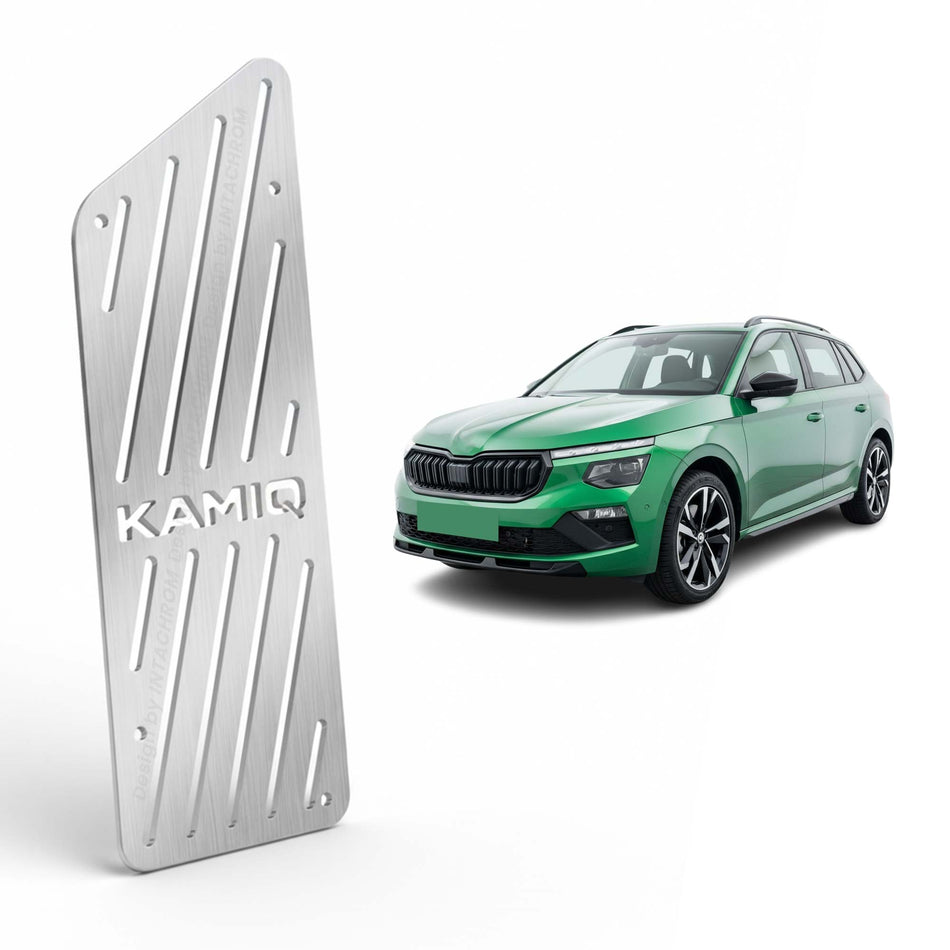 Skoda Kamiq 2019-2026 NW4 Uyumlu Krom Ayak Dinlendirme Pedalı